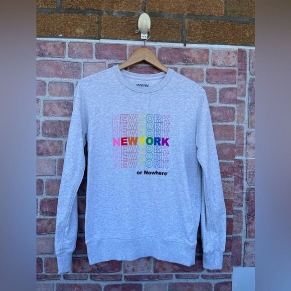 NYON  New York or nowhere sweatshirt - confetti collection XS - Picture 1 of 9